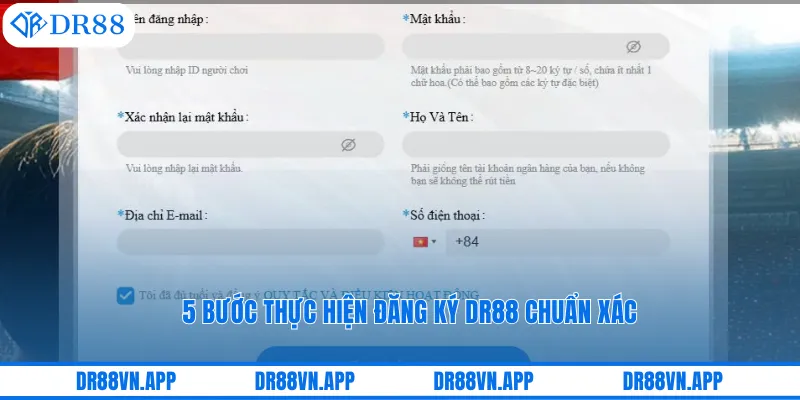 5 bước thực hiện đăng ký DR88 chuẩn xác 5 bước thực hiện đăng ký DR88 chuẩn xác
