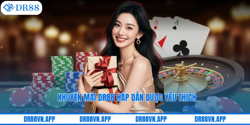 Khuyến mãi DR88 hấp dẫn được yêu thích Khuyến mãi DR88 hấp dẫn được yêu thích